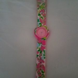 Lily Pulitzer rubber watch